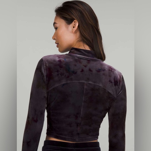 Lululemon All Aligned Mock Neck Long Sleeve Shirt *Crushed Velvet - Picture 3 of 9